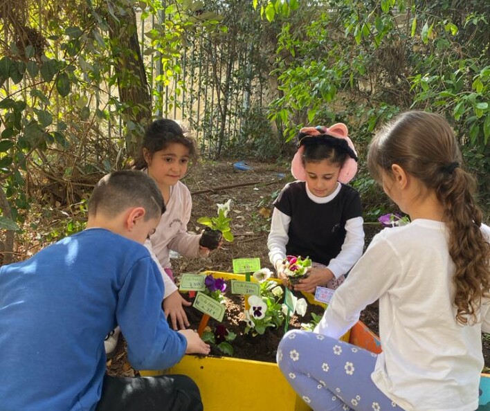 יום שתילה לט"ו בשבט בבתי הספר