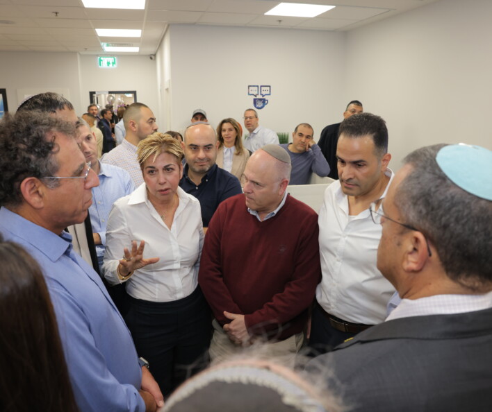 טקס חנוכת המשכן של אגף ליווי היסעים